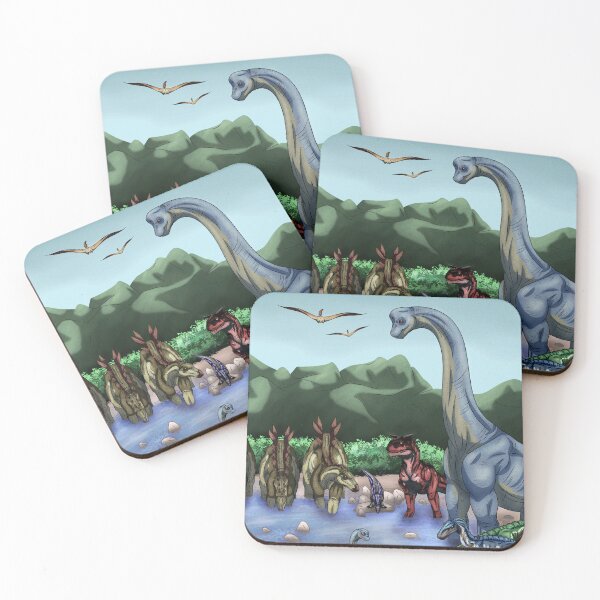 Item preview, Prehistoric Watering Hole designed and sold by TheKohakuDragon.