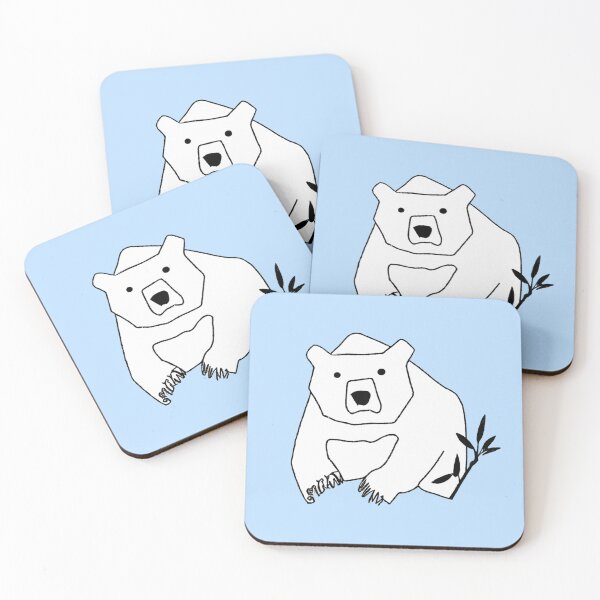 Item preview, Burr the Bear Line Art designed and sold by hunnyworks-.