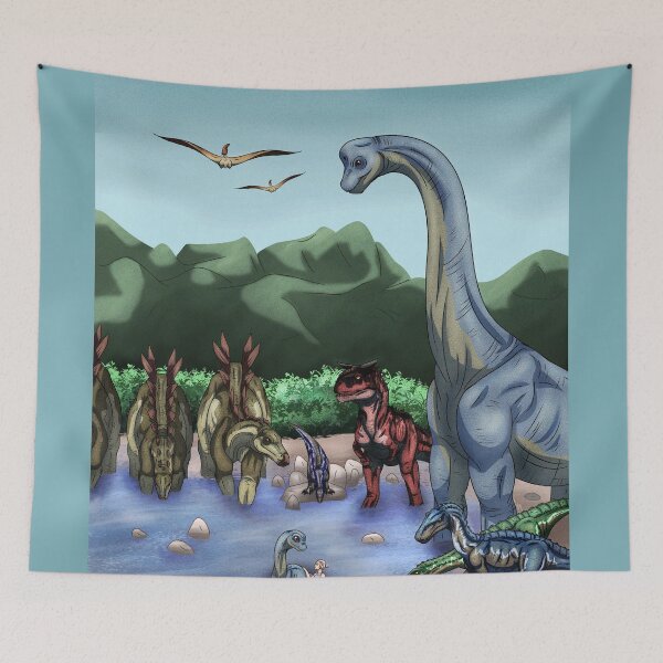 Item preview, Prehistoric Watering Hole designed and sold by TheKohakuDragon.