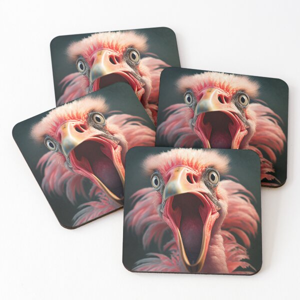 Item preview, A Shocked Flamingo designed and sold by GingerArranger.