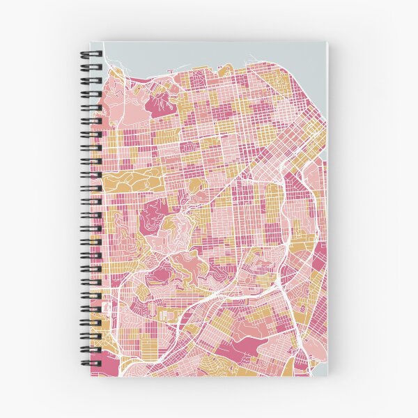 Item preview, San Francisco map designed and sold by AnnaGo.