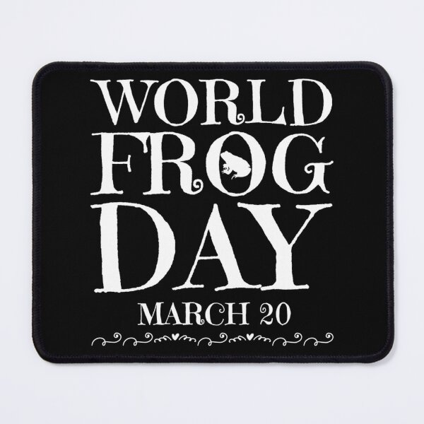 Item preview, World Frog Day designed and sold by PetSafari.