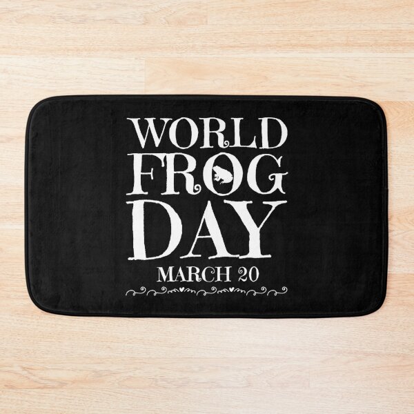 Item preview, World Frog Day designed and sold by PetSafari.