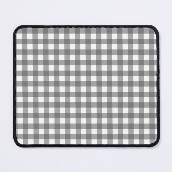 Item preview, Gray and White Buffalo Plaid Gingham Check Pattern designed and sold by Gsallicat.
