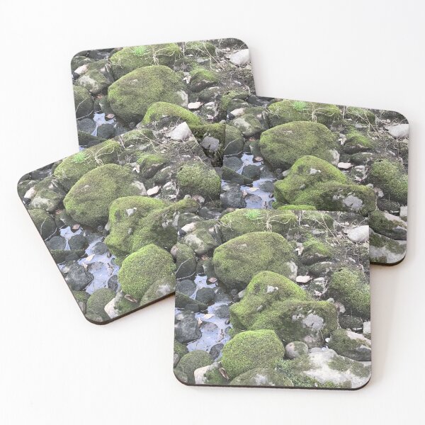 Item preview, Green Moss Covered Stones designed and sold by CJRPics.