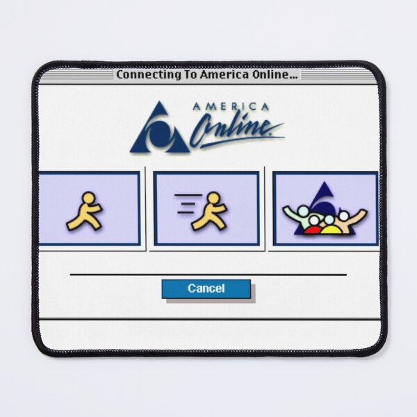 Aperçu de l'œuvre Connexion à AOL créée et vendue par E6Designs.