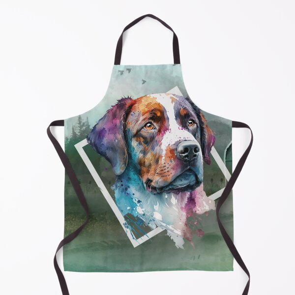 Item preview, Bolt the Dog WITH BACKGROUND - Watercolor Animal Series designed and sold by Bolg3r.