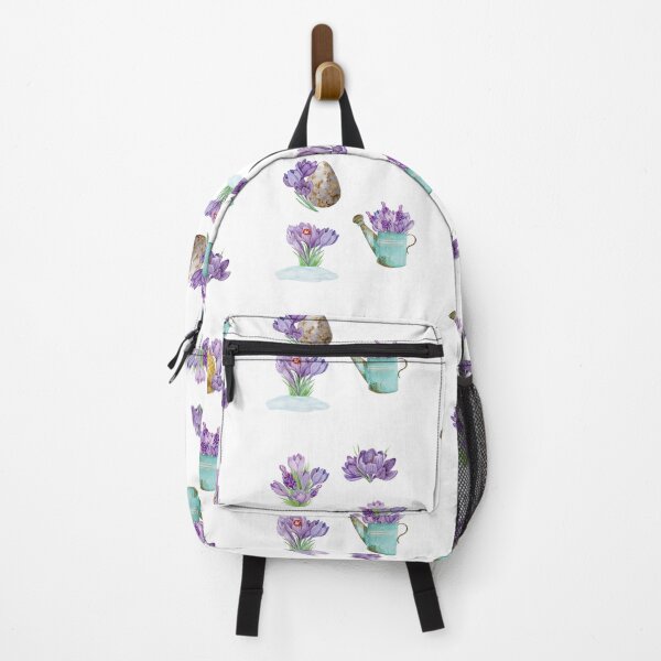 Item preview, Watercolor Purple Crocus Flowers designed and sold by silviaol.