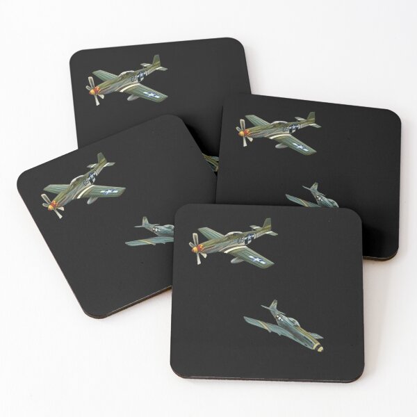 Item preview, P-51 Mustang Pattern -  Available on socks mugs shirts stickers and more designed and sold by Dude  Stuff.