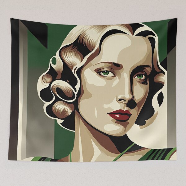 Item preview, Art Deco Lady designed and sold by Shundayah.