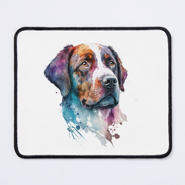 Item preview, Bolt the Dog - Watercolor Animal Series designed and sold by Bolg3r.