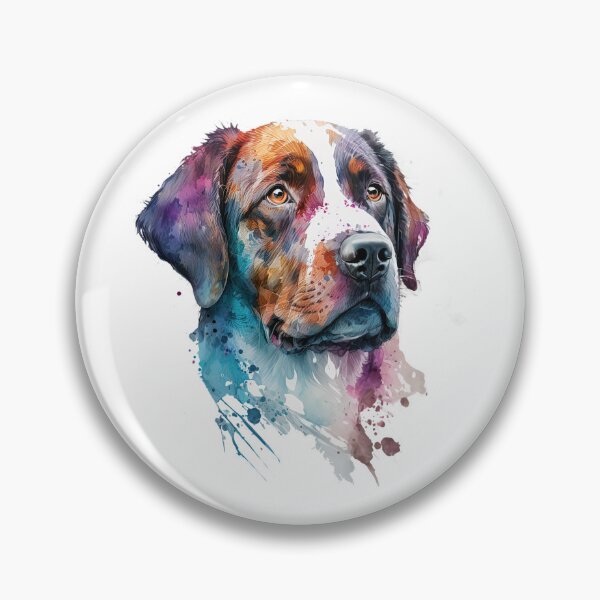 Item preview, Bolt the Dog  - Watercolor Animal Series designed and sold by Bolg3r.