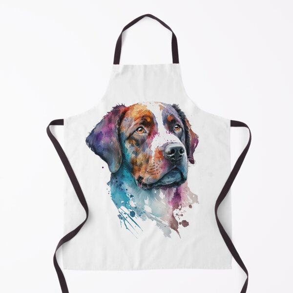 Item preview, Bolt the Dog - Watercolor Animal Series designed and sold by Bolg3r.
