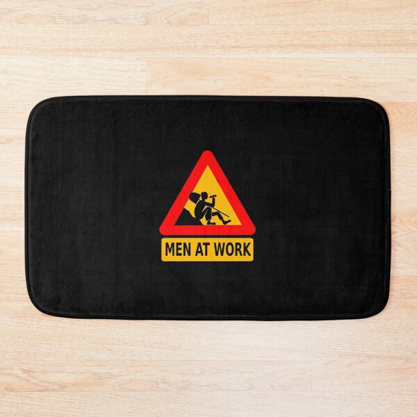 Item preview, Men at Work Sign designed and sold by How67.