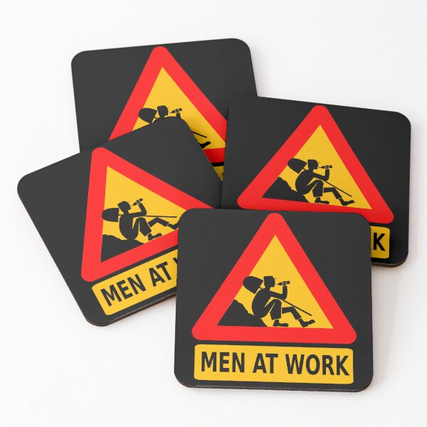 Item preview, Men at Work Sign designed and sold by How67.