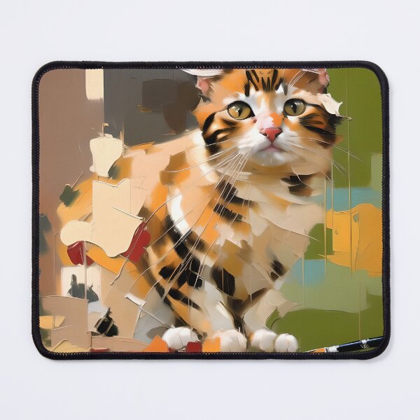 Item preview, A Furry Feline Masterpiece: My Beloved Cat designed and sold by KH-GardenEden.