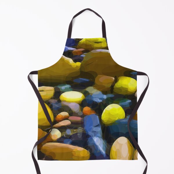 Item preview, Wet colourful beach pebbles on Orkney. Image is made entirely using circles.s. designed and sold by janesg.