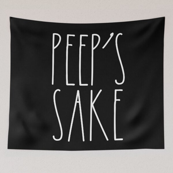 Item preview, Peep's Sake White Rae Dunn Inspired Farmhouse designed and sold by FineElephant.
