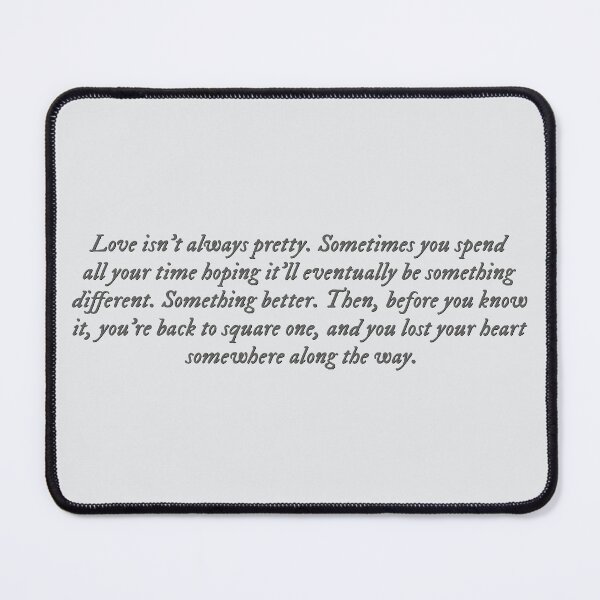 Item preview, Ugly Love by Colleen Hoover quote designed and sold by percqbeths.