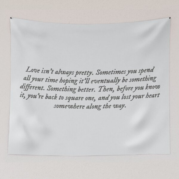 Item preview, Ugly Love by Colleen Hoover quote designed and sold by percqbeths.