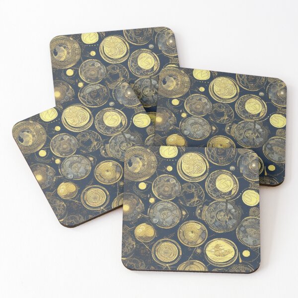 Item preview, Pattern, Coins Gold and Silver on Black designed and sold by Canadamarsworks.