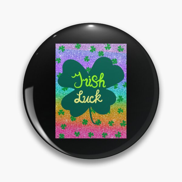 Item preview, Irish Luck Clovers Rainbow Glitter designed and sold by IrishPOD.