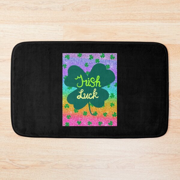 Item preview, Irish Luck Clovers Rainbow Glitter designed and sold by IrishPOD.