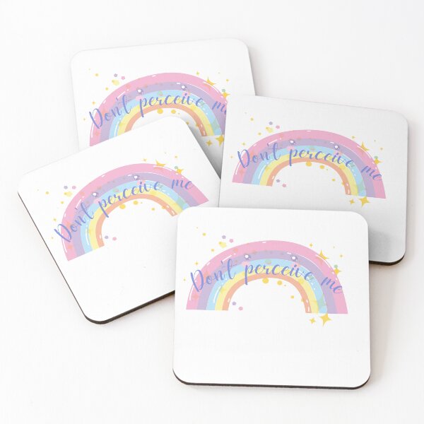 Item preview, Don't Perceive Me Cute Rainbow Sparkle Smile Graphic designed and sold by klonge.