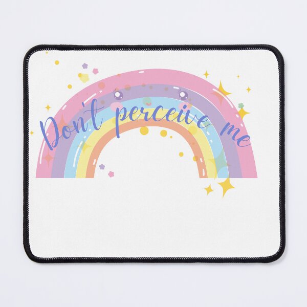 Item preview, Don't Perceive Me Cute Rainbow Sparkle Smile Graphic designed and sold by klonge.