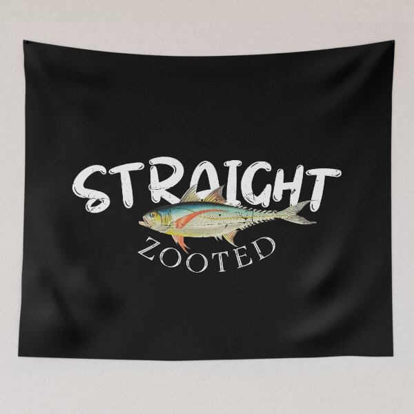 Item preview, Straight Zooted Funny Fishing Fish Lover designed and sold by VIKING  PROJECT.