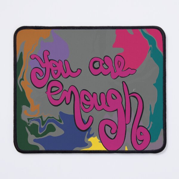 Item preview, You are enough abstract swirl pattern designed and sold by chuckletuckle.