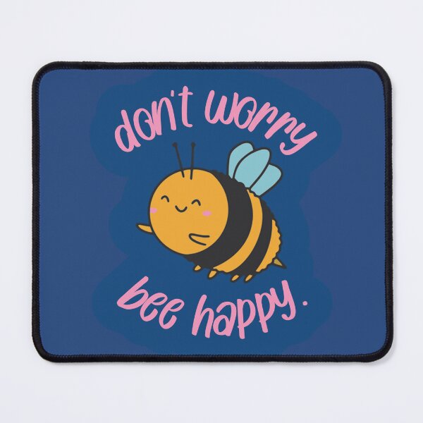 Item preview, don't worry, bee happy  designed and sold by gail-snail.