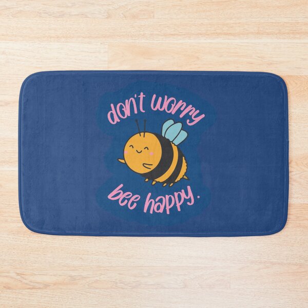 Item preview, don't worry, bee happy  designed and sold by gail-snail.