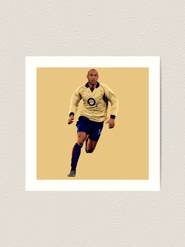 Thierry Henry Arsenal FC / Thierry Henry Print / Gunners / 