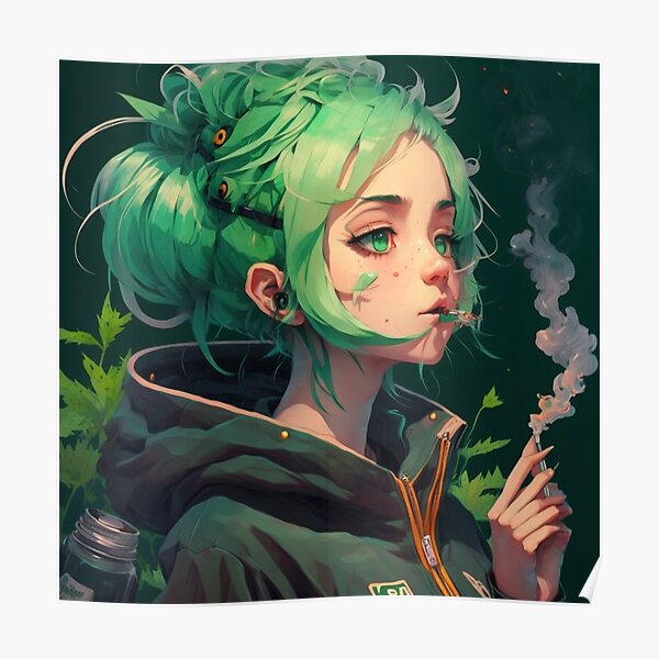 Anime Girl Smoking 4K Wallpaper #6.1295
