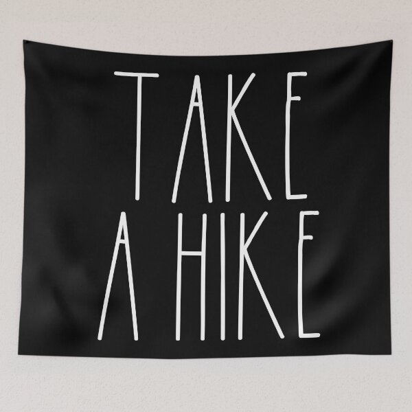 Artikelvorschau, Take A Hike White Rae Dunn Inspired Farmhouse entworfen und verkauft von FineElephant.