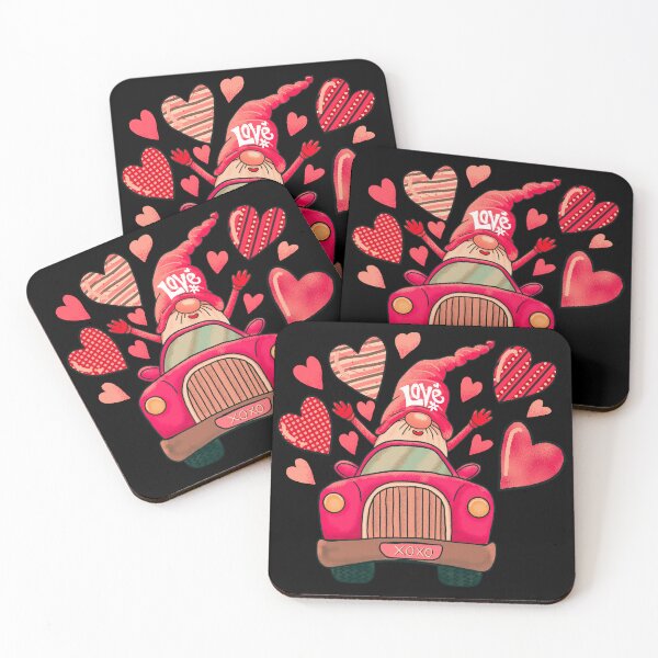 Item preview, Valentine's Love Gnome Retro designed and sold by Lovemountain.