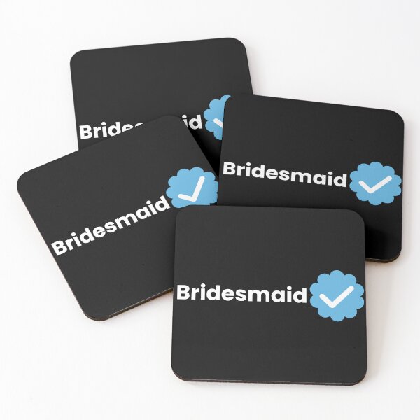 Item preview, Bridesmaid (white) designed and sold by Allyoudois.