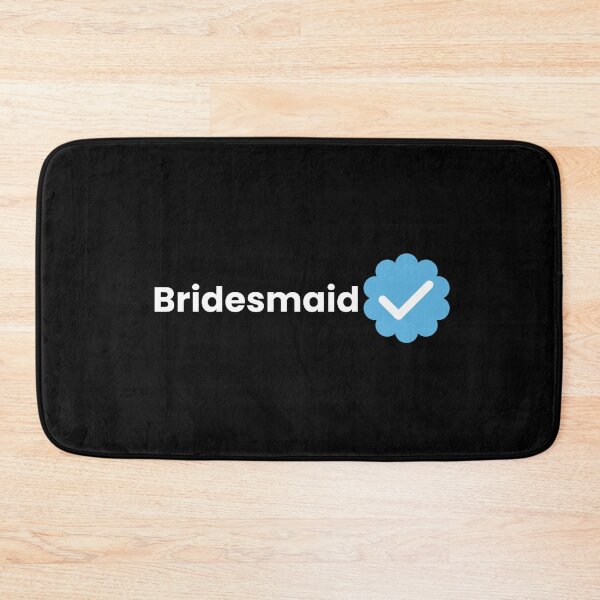 Item preview, Bridesmaid (white) designed and sold by Allyoudois.