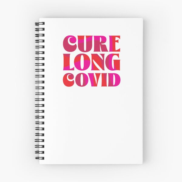 Artikelvorschau, Cure Long COVID (Rosa Wirbel) entworfen und verkauft von longcovidthots.