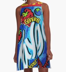 Faygo Raspberry Blueberry A-Line Dress