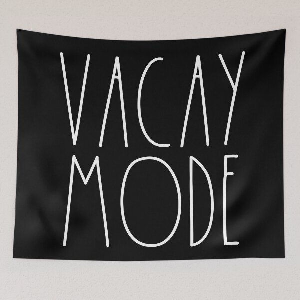Item preview, Vacay Mode White Rae Dunn Inspired Farmhouse designed and sold by FineElephant.