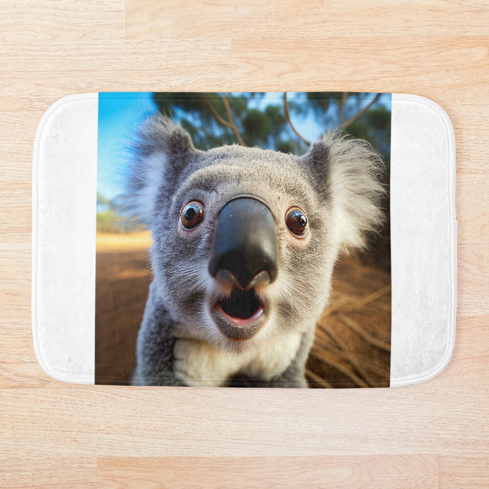 A Shocked Koala