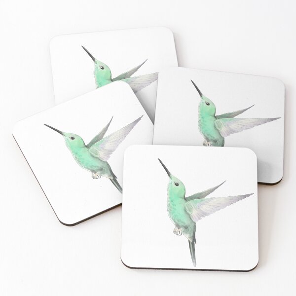Item preview, beautiful hummingbird flying designed and sold by bysilvaart.