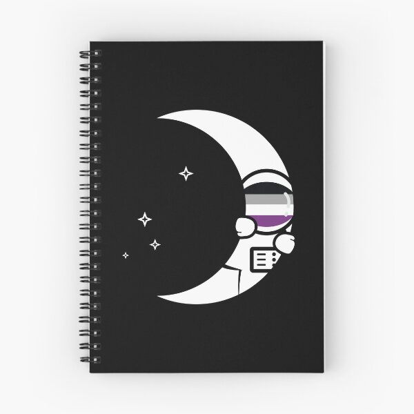 Item preview, Moon Asexual Pride Astronaut designed and sold by Jem Illustration.