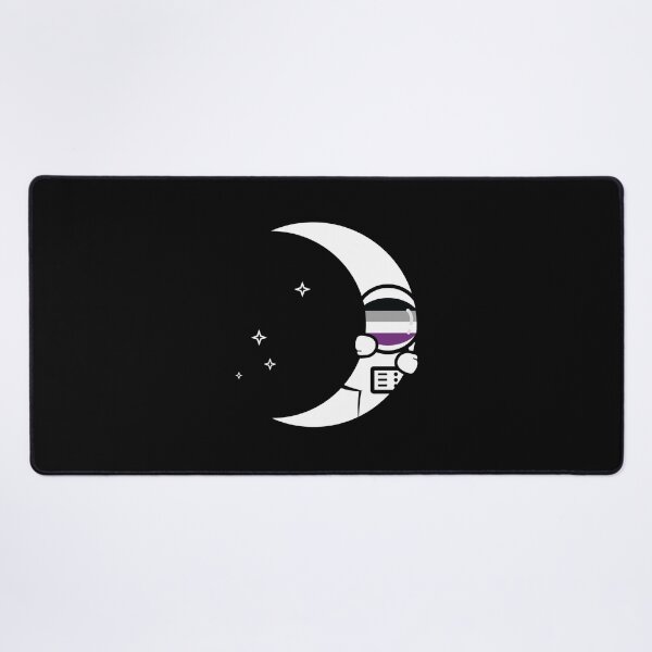 Item preview, Moon Asexual Pride Astronaut designed and sold by Jem Illustration.