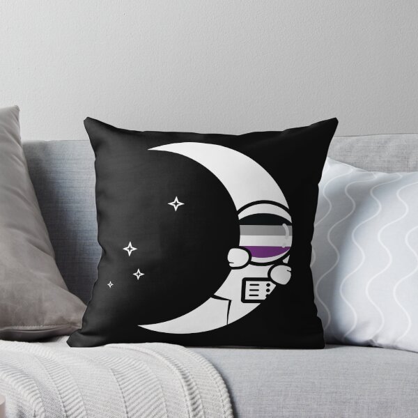 Item preview, Moon Asexual Pride Astronaut designed and sold by Jem Illustration.