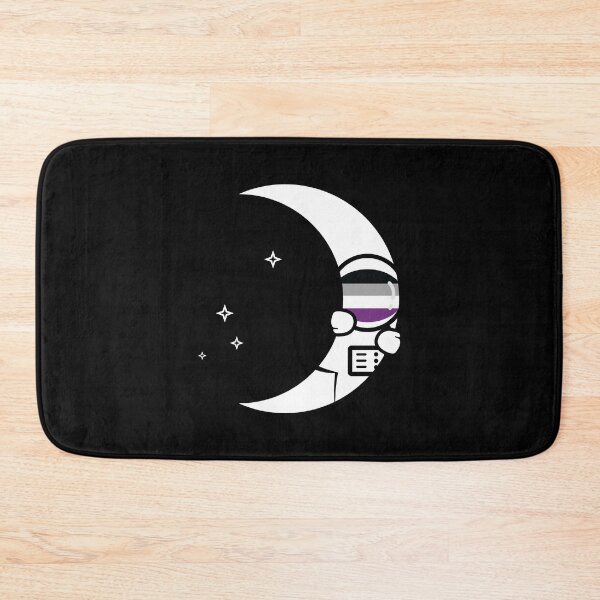 Item preview, Moon Asexual Pride Astronaut designed and sold by Jem Illustration.