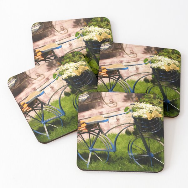 Item preview, Bicycle with flowers designed and sold by ZeeZeeshots.