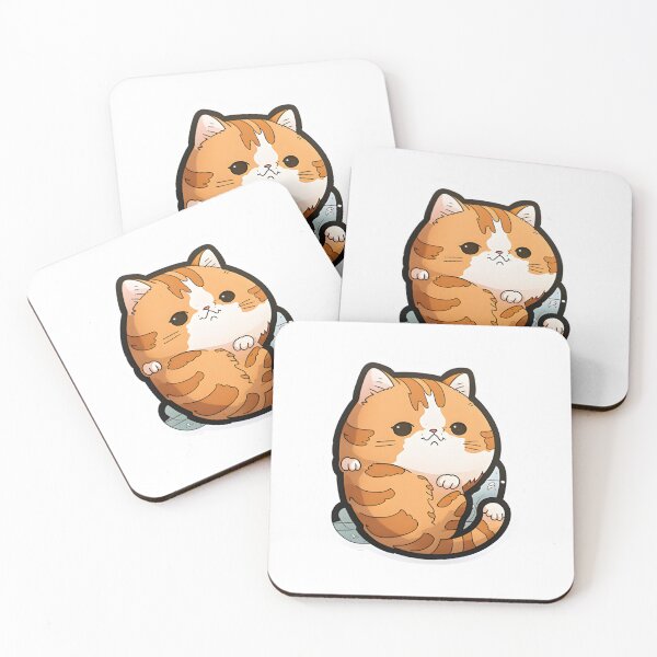 Item preview, Funny Cat Comic Stickers designed and sold by Rinomano.